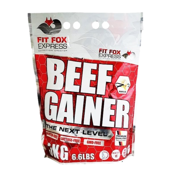 گینر بیف فیت فاکس 3 کیلویی FIT FOX EXPRESS BEEF GAINER