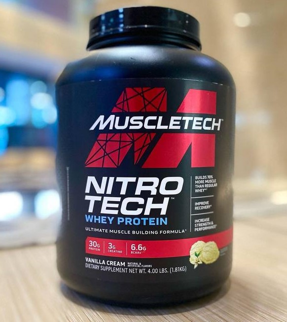 پروتئین نیتروتک ماسل تک 1.8 کیلویی NITRO-TECH MuscleTech